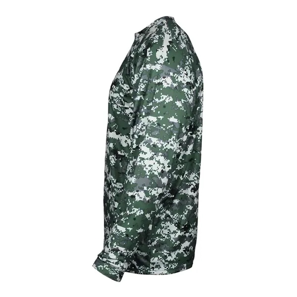 Badger Men's Digital Camo Long Sleeve T-Shirt - Badger Men's Digital Camo Long Sleeve T-Shirt - Image 9 of 42