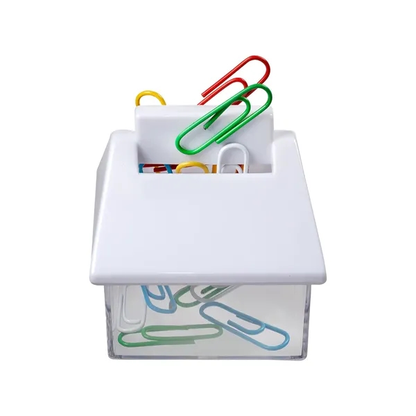 Prime Line. House Paperclip Dispenser. - Prime Line. House Paperclip Dispenser. - Image 0 of 1