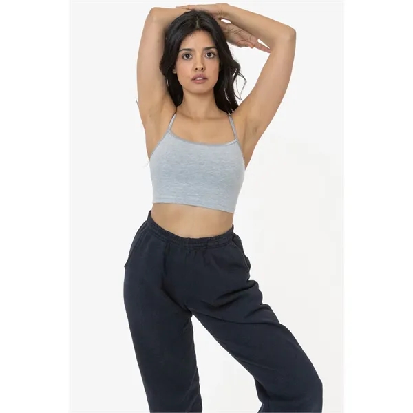 Cotton Spandex Spaghetti Crop Top - Cotton Spandex Spaghetti Crop Top - Image 3 of 6