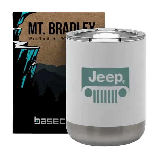 Basecamp Vacuum Tumbler with Slider Lid 15oz - Basecamp Vacuum Tumbler with Slider Lid 15oz - Image 1 of 3
