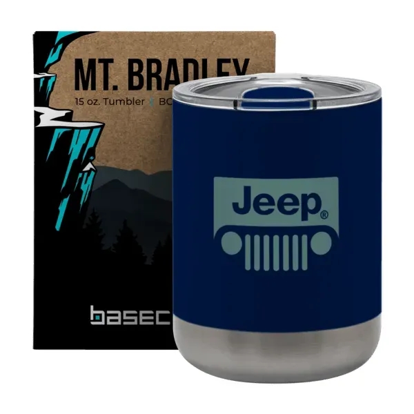 Basecamp Vacuum Tumbler with Slider Lid 15oz - Basecamp Vacuum Tumbler with Slider Lid 15oz - Image 2 of 3