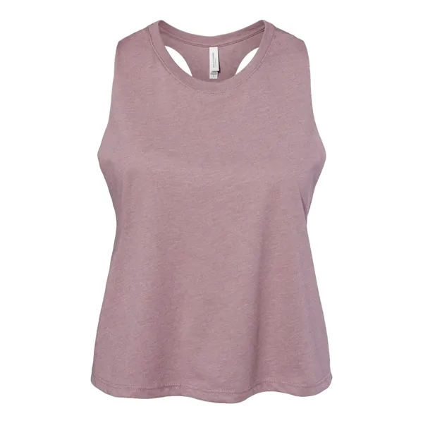 BELLA + CANVAS Women's Racerback Crop Tank - BELLA + CANVAS Women's Racerback Crop Tank - Image 20 of 34