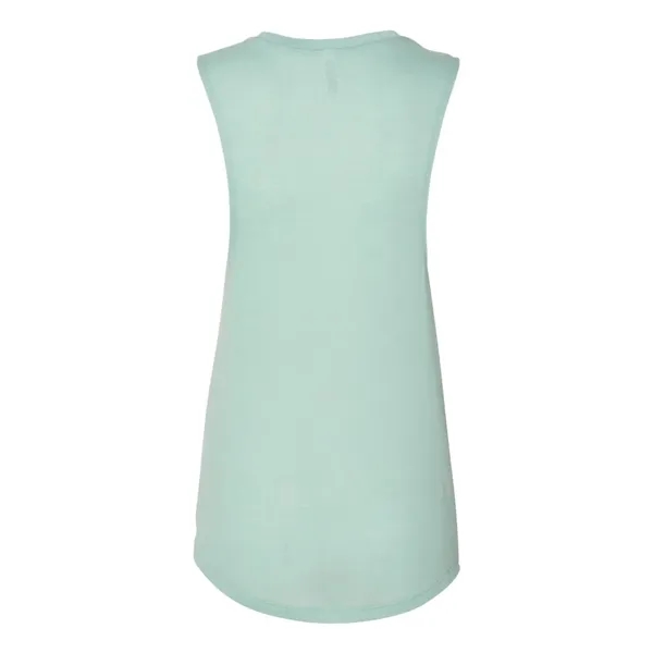 BELLA + CANVAS Women's Flowy Scoop Muscle Tank - BELLA + CANVAS Women's Flowy Scoop Muscle Tank - Image 29 of 84