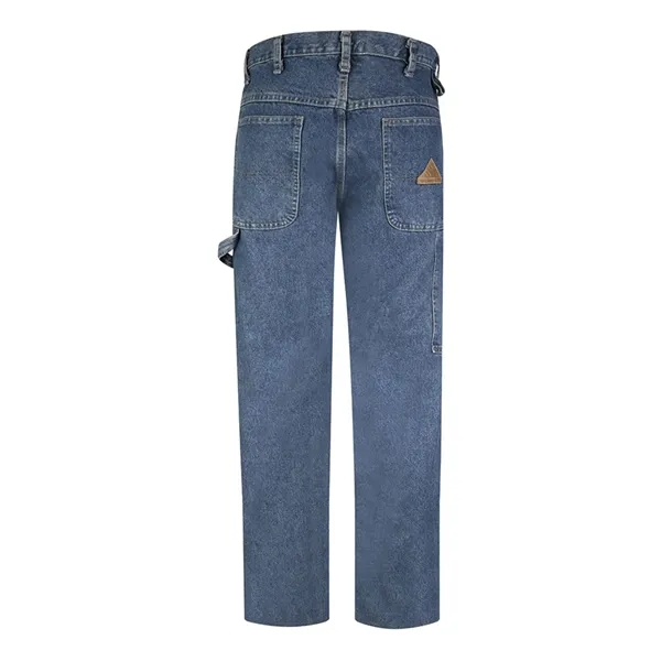 Bulwark Men's Flame Resistant Pre-Washed Denim Dungaree - Bulwark Men's Flame Resistant Pre-Washed Denim Dungaree - Image 20 of 20
