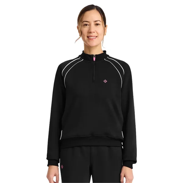 Med Couture - MC AMP - Women's 2-Pocket Scuba Half-Zip Ja... - Med Couture - MC AMP - Women's 2-Pocket Scuba Half-Zip Ja... - Image 0 of 5