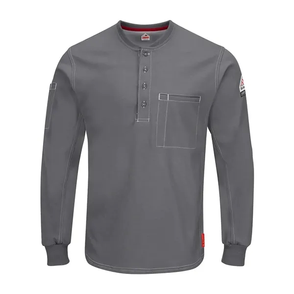 Bulwark Men's Tall iQ Series® Plus Long Sleeve Henley - Bulwark Men's Tall iQ Series® Plus Long Sleeve Henley - Image 0 of 4
