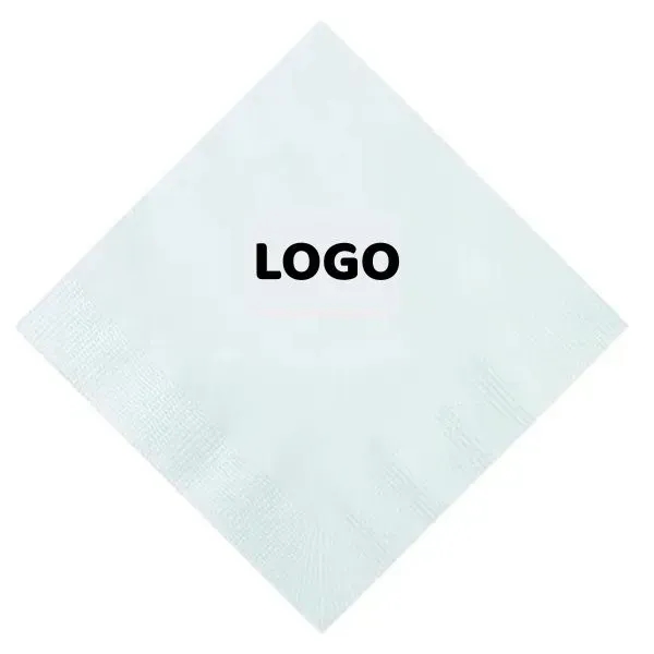 White Beverage Napkin - Disposable 2-Ply Eco-Friendly - White Beverage Napkin - Disposable 2-Ply Eco-Friendly - Image 0 of 0