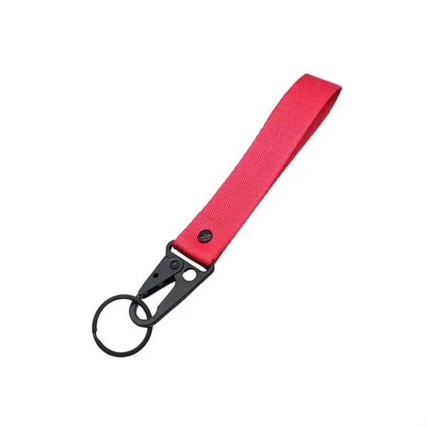 Polyester Logo Sublimation Keychain Lanyard - Secure Buckle - Polyester Logo Sublimation Keychain Lanyard - Secure Buckle - Image 6 of 8
