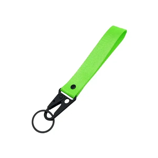 Polyester Logo Sublimation Keychain Lanyard - Secure Buckle - Polyester Logo Sublimation Keychain Lanyard - Secure Buckle - Image 3 of 8
