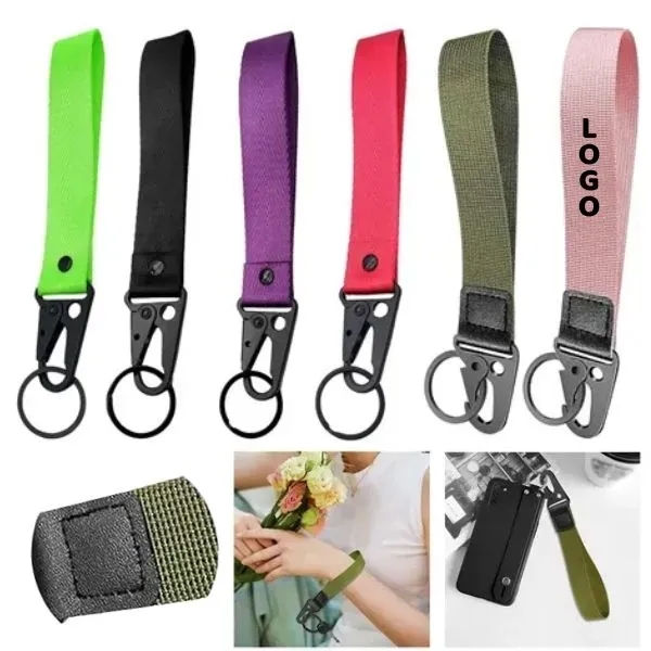 Polyester Logo Sublimation Keychain Lanyard - Secure Buckle - Polyester Logo Sublimation Keychain Lanyard - Secure Buckle - Image 0 of 8