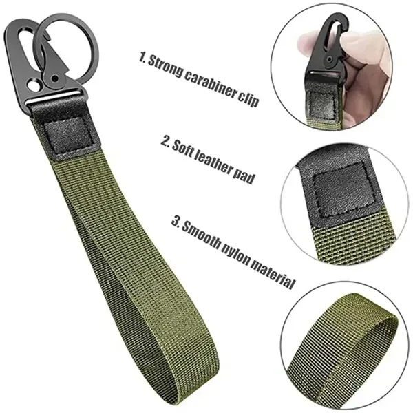 Polyester Logo Sublimation Keychain Lanyard - Secure Buckle - Polyester Logo Sublimation Keychain Lanyard - Secure Buckle - Image 1 of 8