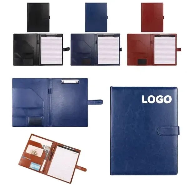 Leather A4 File Folder with Pen Holder - Organizer - Leather A4 File Folder with Pen Holder - Organizer - Image 0 of 3