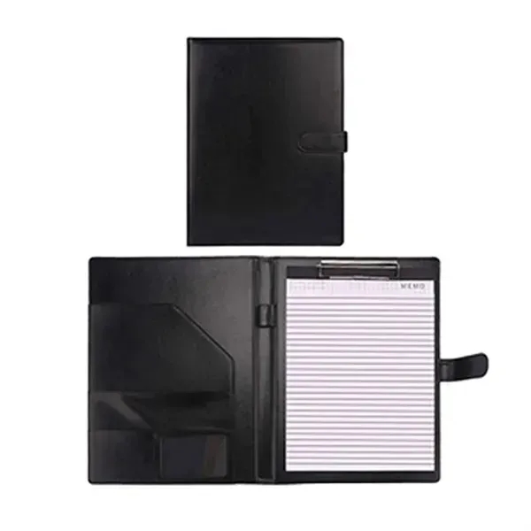 Leather A4 File Folder with Pen Holder - Organizer - Leather A4 File Folder with Pen Holder - Organizer - Image 1 of 3