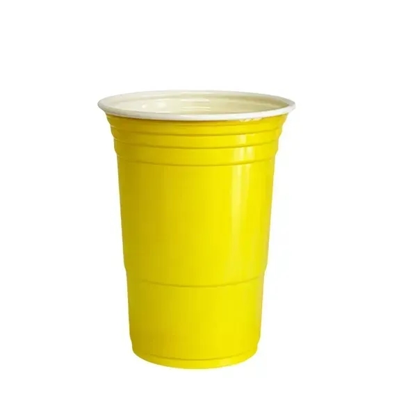 16oz Reusable Party Cup - Durable Plastic Drinking Tumbler - 16oz Reusable Party Cup - Durable Plastic Drinking Tumbler - Image 1 of 5