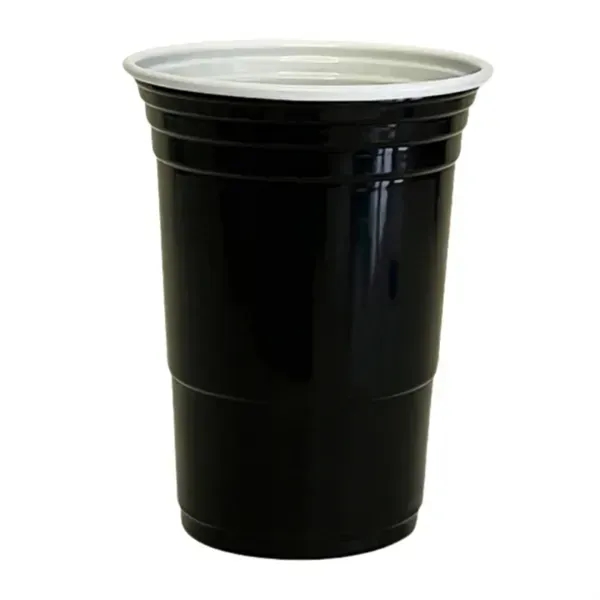 16oz Reusable Party Cup - Durable Plastic Drinking Tumbler - 16oz Reusable Party Cup - Durable Plastic Drinking Tumbler - Image 5 of 5