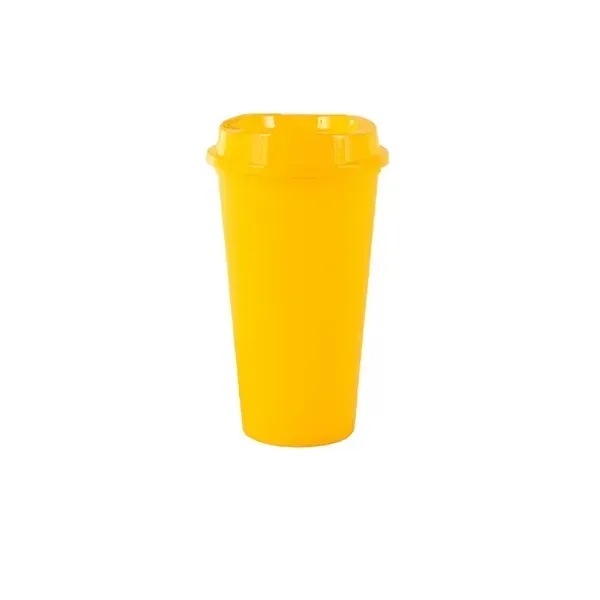 16oz Colorful Plastic Cup - Vibrant Reusable Drinkware - 16oz Colorful Plastic Cup - Vibrant Reusable Drinkware - Image 6 of 11