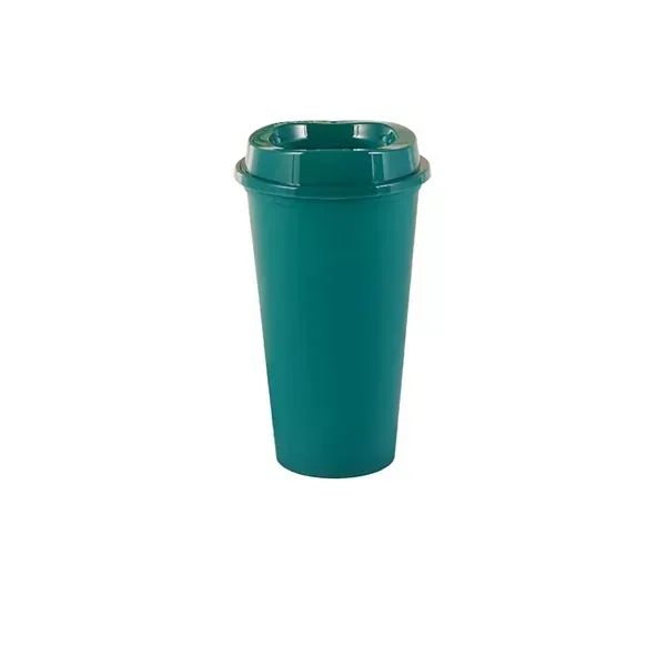 16oz Colorful Plastic Cup - Vibrant Reusable Drinkware - 16oz Colorful Plastic Cup - Vibrant Reusable Drinkware - Image 5 of 11