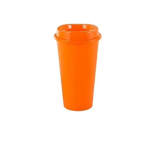 16oz Colorful Plastic Cup - Vibrant Reusable Drinkware - 16oz Colorful Plastic Cup - Vibrant Reusable Drinkware - Image 4 of 11