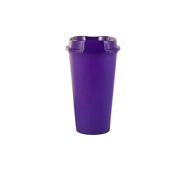 16oz Colorful Plastic Cup - Vibrant Reusable Drinkware - 16oz Colorful Plastic Cup - Vibrant Reusable Drinkware - Image 7 of 11