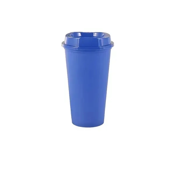 16oz Colorful Plastic Cup - Vibrant Reusable Drinkware - 16oz Colorful Plastic Cup - Vibrant Reusable Drinkware - Image 8 of 11