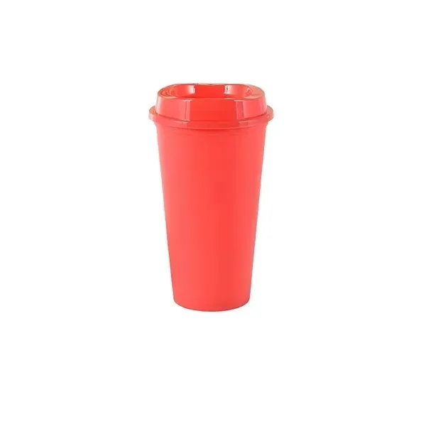 16oz Colorful Plastic Cup - Vibrant Reusable Drinkware - 16oz Colorful Plastic Cup - Vibrant Reusable Drinkware - Image 10 of 11
