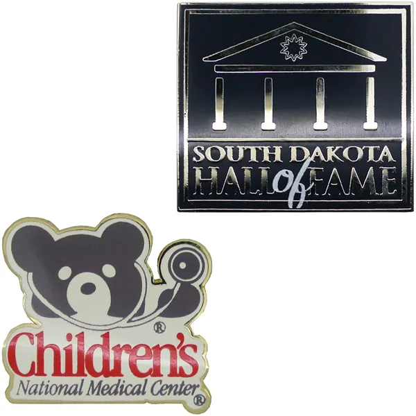 1.25" 1.25" Epola with Overprint Lapel Pins - 1.25" 1.25" Epola with Overprint Lapel Pins - Image 0 of 0