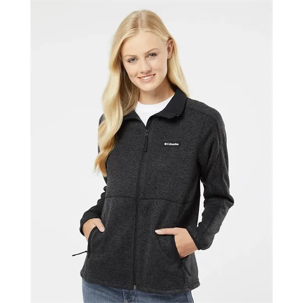 Columbia Women's Sweater Weather™ Fleece Full-Zip - Columbia Women's Sweater Weather™ Fleece Full-Zip - Image 0 of 2
