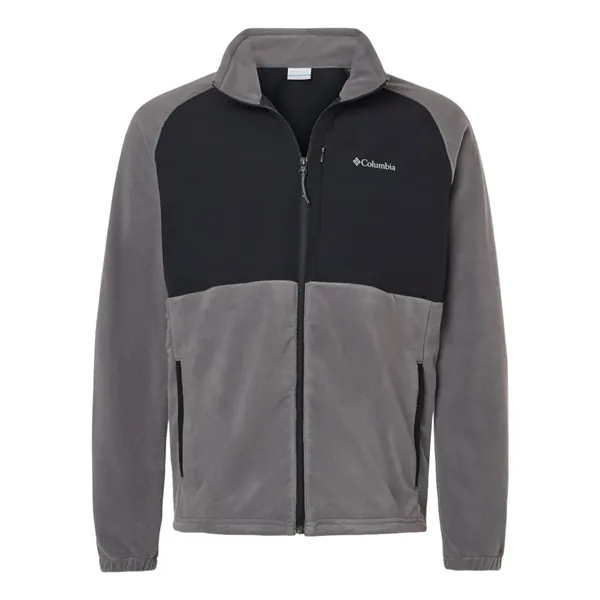 Columbia Men's Sage Peak™ Fleece Full-Zip Jacket - Columbia Men's Sage Peak™ Fleece Full-Zip Jacket - Image 3 of 4