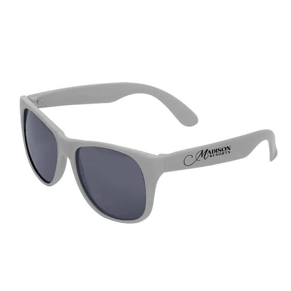 Single Color Matte Sunglasses - Single Color Matte Sunglasses - Image 3 of 11