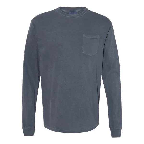 Comfort Colors Garment-Dyed Heavyweight Long Sleeve Pocke... - Comfort Colors Garment-Dyed Heavyweight Long Sleeve Pocke... - Image 23 of 61