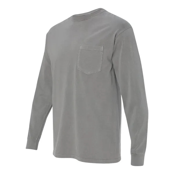 Comfort Colors Garment-Dyed Heavyweight Long Sleeve Pocke... - Comfort Colors Garment-Dyed Heavyweight Long Sleeve Pocke... - Image 29 of 61
