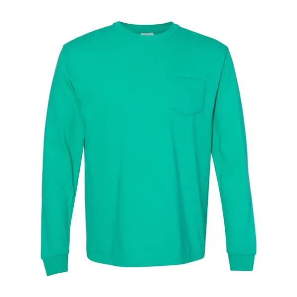 Comfort Colors Garment-Dyed Heavyweight Long Sleeve Pocke... - Comfort Colors Garment-Dyed Heavyweight Long Sleeve Pocke... - Image 32 of 61