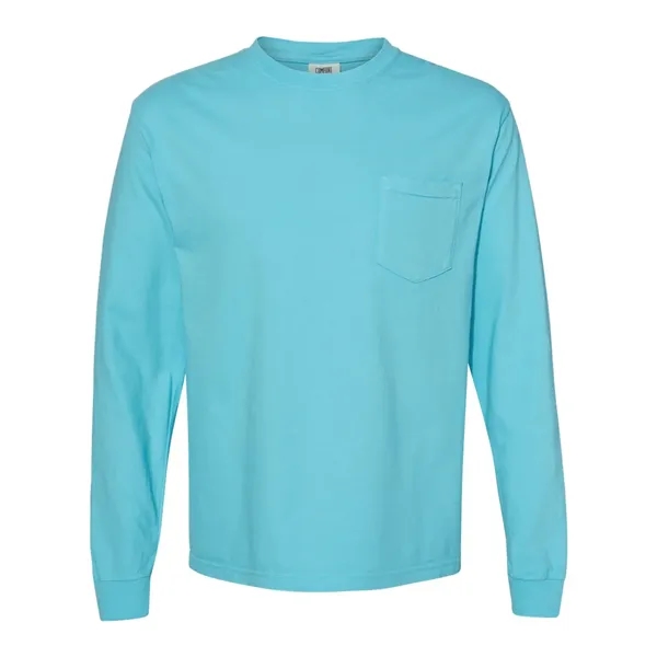 Comfort Colors Garment-Dyed Heavyweight Long Sleeve Pocke... - Comfort Colors Garment-Dyed Heavyweight Long Sleeve Pocke... - Image 36 of 61