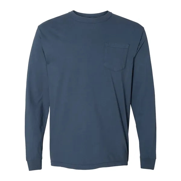 Comfort Colors Garment-Dyed Heavyweight Long Sleeve Pocke... - Comfort Colors Garment-Dyed Heavyweight Long Sleeve Pocke... - Image 40 of 61