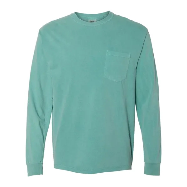 Comfort Colors Garment-Dyed Heavyweight Long Sleeve Pocke... - Comfort Colors Garment-Dyed Heavyweight Long Sleeve Pocke... - Image 46 of 61