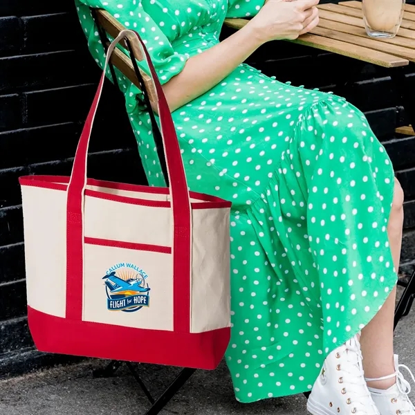 Q-Tees 20L Small Deluxe Tote - Q-Tees 20L Small Deluxe Tote - Image 16 of 16