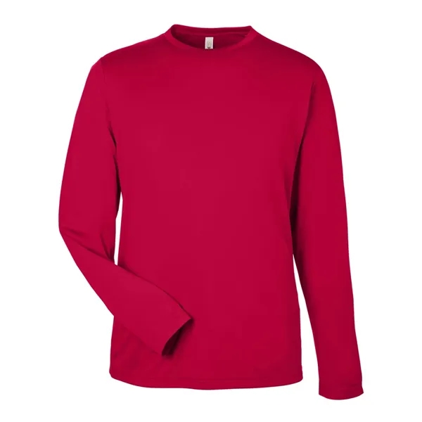 CORE365 Unisex Capital Long Sleeve Performance T-Shirt - CORE365 Unisex Capital Long Sleeve Performance T-Shirt - Image 7 of 16