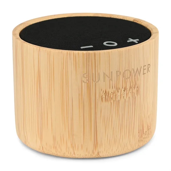 Reed Circle Bamboo Wireless Speaker - Reed Circle Bamboo Wireless Speaker - Image 0 of 6