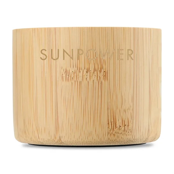 Reed Circle Bamboo Wireless Speaker - Reed Circle Bamboo Wireless Speaker - Image 1 of 6
