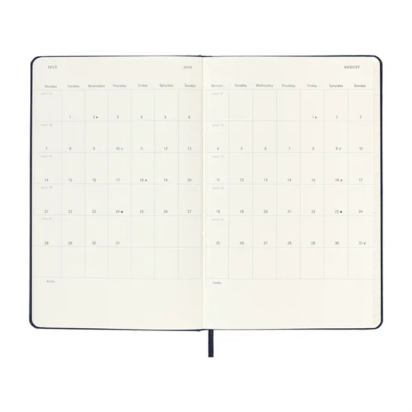Moleskine® Hard Cover Large 12-Month Daily 2026 Planner - Moleskine® Hard Cover Large 12-Month Daily 2026 Planner - Image 3 of 4