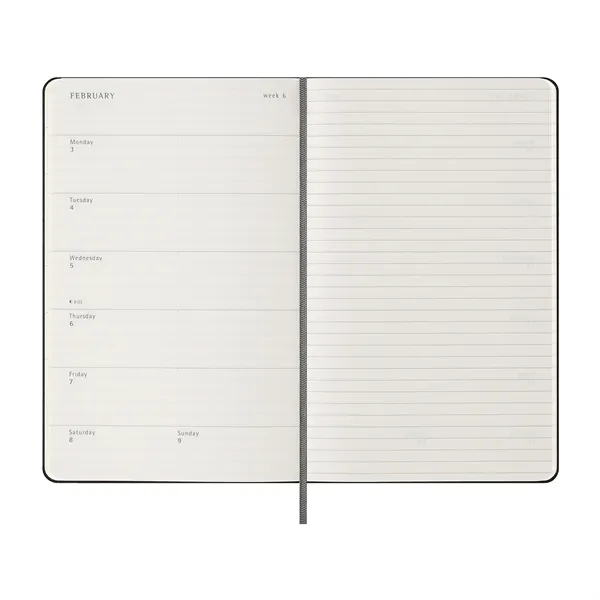 Moleskine® Hard Cover Large 12-Month Weekly 2026 Planner - Moleskine® Hard Cover Large 12-Month Weekly 2026 Planner - Image 3 of 4