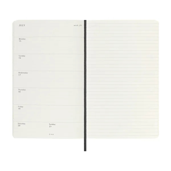 Moleskine® Soft Cover Large 12-Month Weekly 2026 Planner - Moleskine® Soft Cover Large 12-Month Weekly 2026 Planner - Image 3 of 3