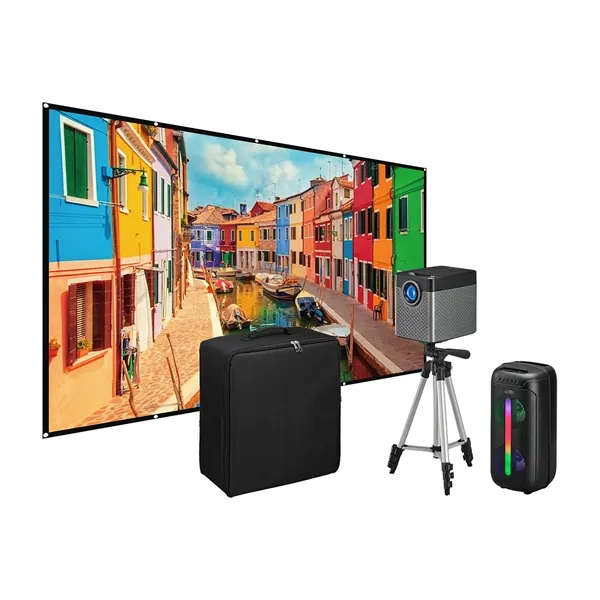 iLive™ Cinema Pop-Up Movie Theater Kit - iLive™ Cinema Pop-Up Movie Theater Kit - Image 0 of 14