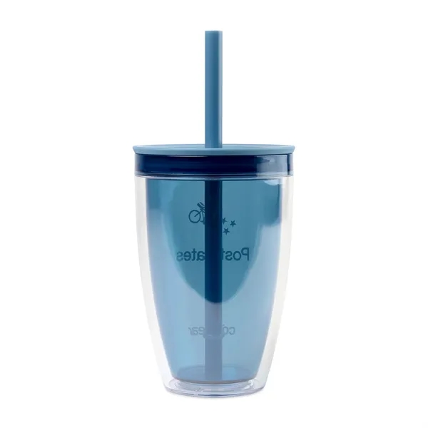 Cool Gear® Oasis Straw Bottle - 14 Oz. - Cool Gear® Oasis Straw Bottle - 14 Oz. - Image 2 of 5