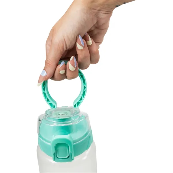 Cool Gear® Cylinder Bottle with Halo Lid - 32 Oz. - Cool Gear® Cylinder Bottle with Halo Lid - 32 Oz. - Image 9 of 16
