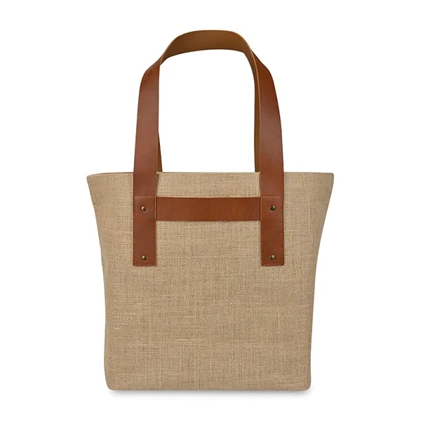 Out of The Woods® Jute T-Strap Tote - Out of The Woods® Jute T-Strap Tote - Image 3 of 6
