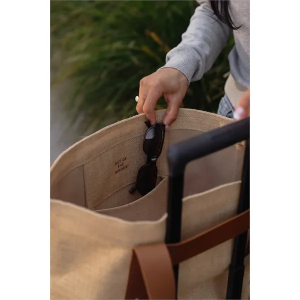 Out of The Woods® Jute T-Strap Tote - Out of The Woods® Jute T-Strap Tote - Image 5 of 6