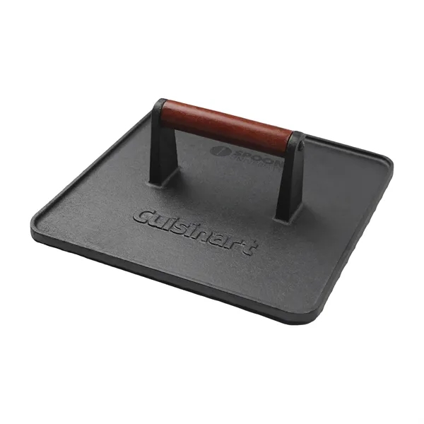 Cuisinart Outdoors™ XL Cast Iron Griddle Press - Cuisinart Outdoors™ XL Cast Iron Griddle Press - Image 0 of 7
