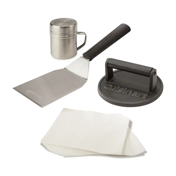 Cuisinart Outdoors™ Smashed Burger Kit - Cuisinart Outdoors™ Smashed Burger Kit - Image 0 of 9