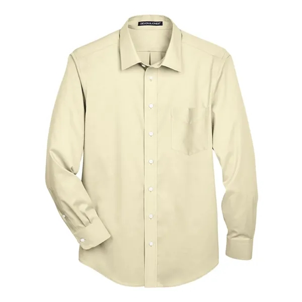 Devon & Jones Men's Crown Collection® Solid Stretch Twill... - Devon & Jones Men's Crown Collection® Solid Stretch Twill... - Image 7 of 10